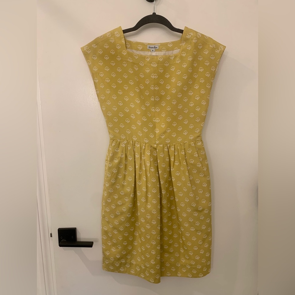 Steven Alan Fairchild Dress Yellow